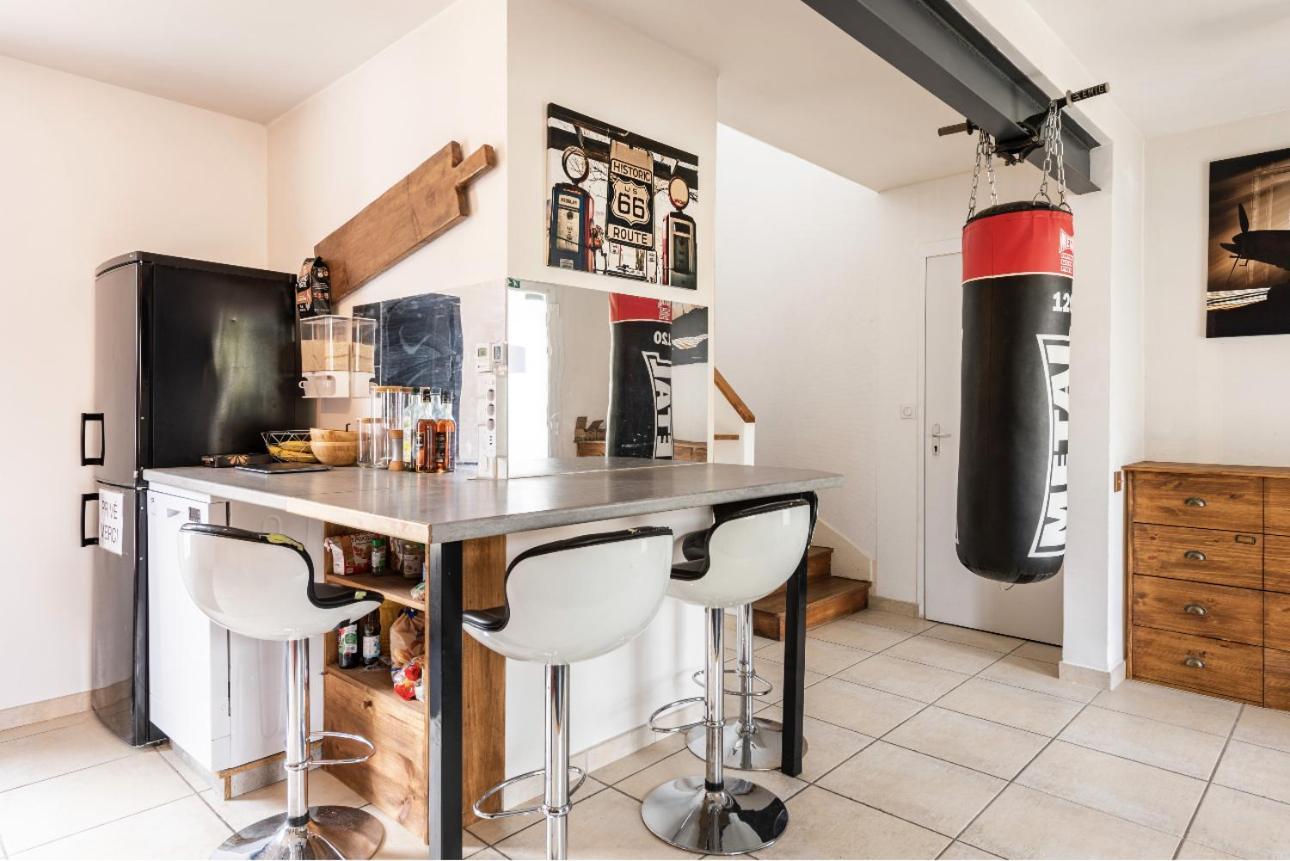Villa Des Palmiers, Chambre 3, Lit Double Вильнёв-сюр-Ло Экстерьер фото